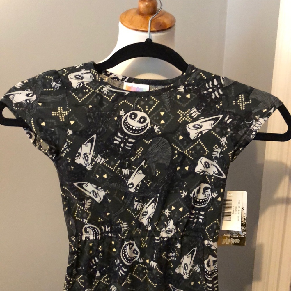Disney LuLaRoe Size 4 Mae Dress Nightmare BF